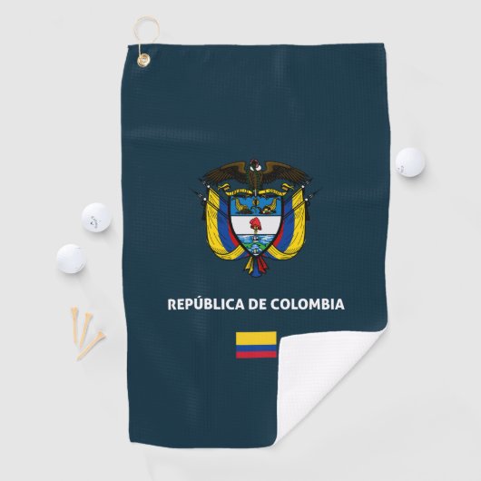 Colombia passport phone case golfhanddoek (Insitu)