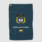 Colombia passport phone case golfhanddoek (Voorkant)