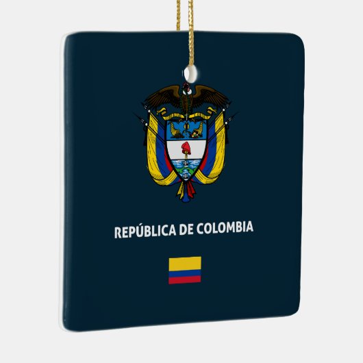 Colombia passport phone case keramisch ornament (Rechts)