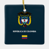Colombia passport phone case keramisch ornament (Voorkant)