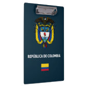 Colombia passport phone case klembord (Rechts)