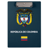 Colombia passport phone case klembord (Voorkant)