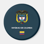 Colombia passport phone case magneet (Voorkant)
