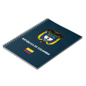 Colombia passport phone case notitieboek (Linkerzijde)