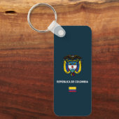 Colombia passport phone case sleutelhanger (Voorkant)