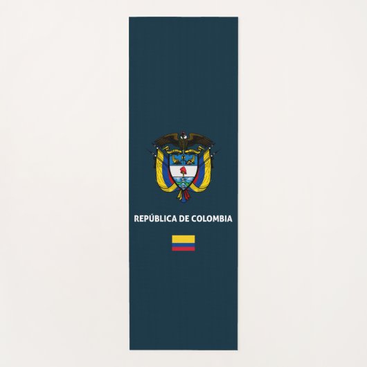 Colombia passport phone case yogamat (Voorkant)