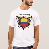 Colombia [personaliseren] t-shirt (Voorkant)