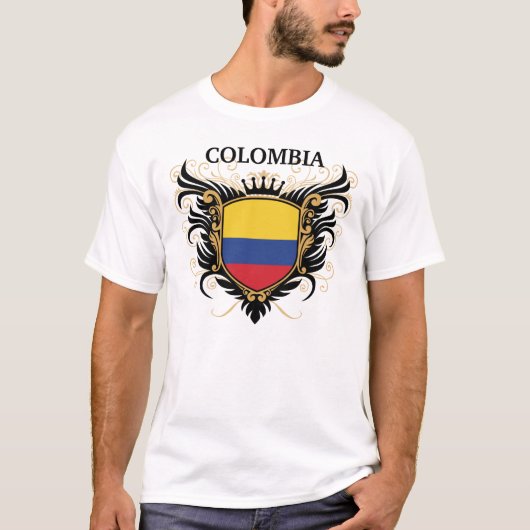 Colombia [personaliseren] t-shirt (Voorkant)