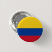Colombia Pin Ronde Button 3,2 Cm (Voorkant /achterkant)