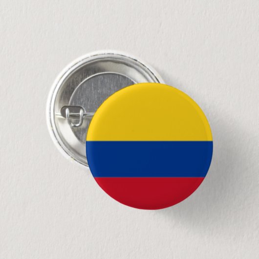 Colombia Pin Ronde Button 3,2 Cm (Voorkant /achterkant)
