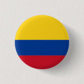 Colombia Pin Ronde Button 3,2 Cm (Voorkant)