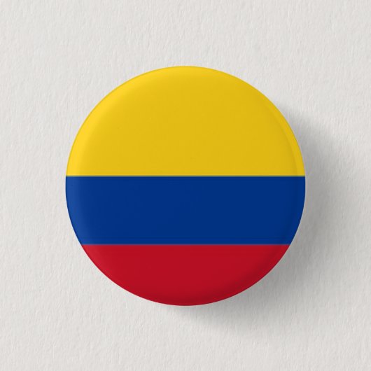 Colombia Pin Ronde Button 3,2 Cm (Voorkant)