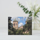 Colombia-Plaza Bolivar-Medellin-Iglesia Briefkaart (Staand voorkant)