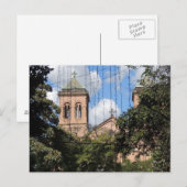 Colombia-Plaza Bolivar-Medellin-Iglesia Briefkaart (Voorkant / Achterkant)