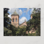 Colombia-Plaza Bolivar-Medellin-Iglesia Briefkaart (Voorkant)