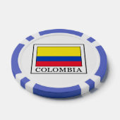 Colombia Poker Chips (Enkel)