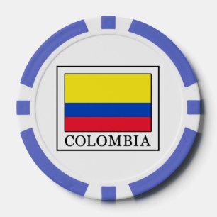 Colombia Poker Chips