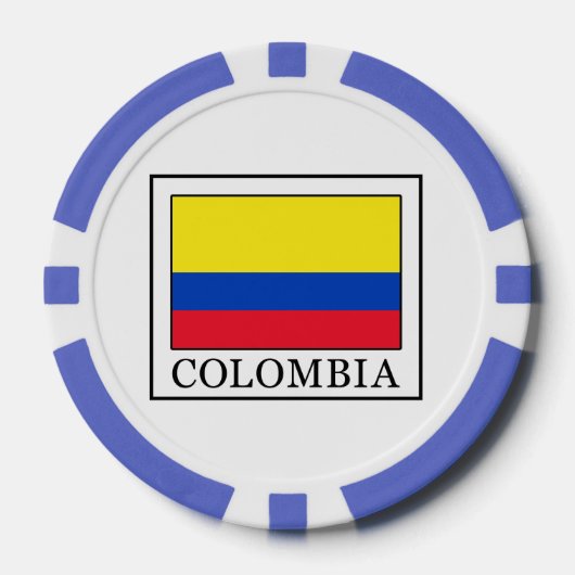 Colombia Poker Chips (Voorkant)