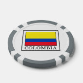 Colombia Pokerchips (Enkel)