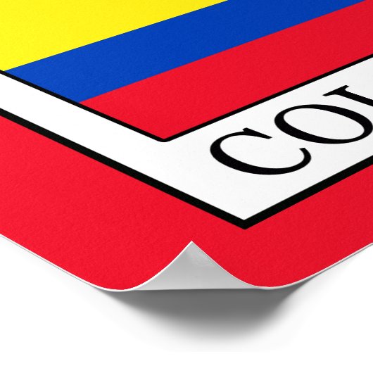Colombia Poster (Hoek)