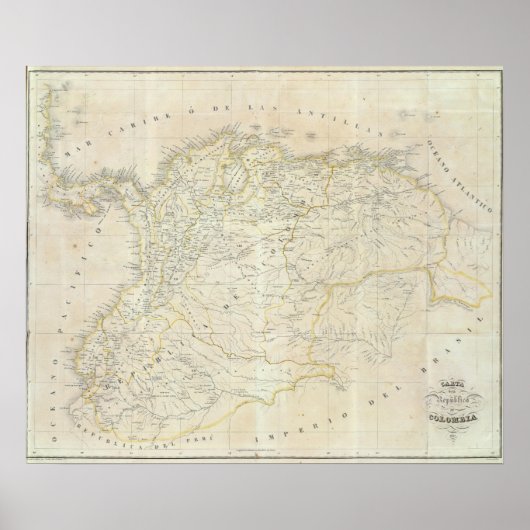 Colombia Poster (Voorkant)