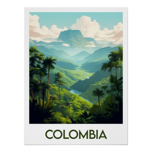 Colombia Poster (Voorkant)