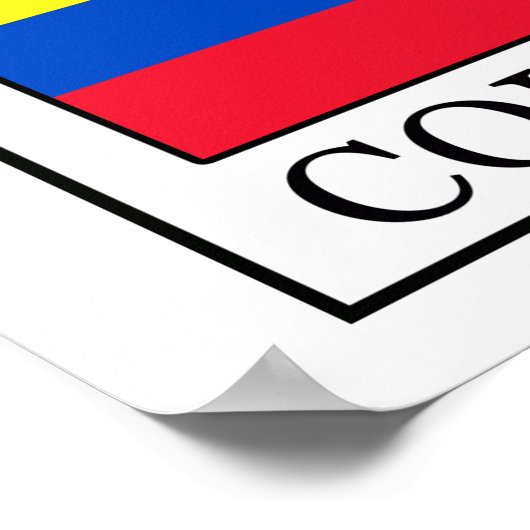 Colombia Poster (Hoek)