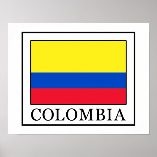 Colombia Poster (Voorkant)