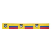 Colombia Ribbon, Embleem, patriottisch, Colombiaan Satijnen Lint (Voorkant)