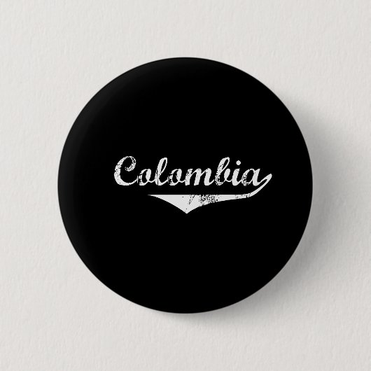 Colombia Ronde Button 5,7 Cm (Voorkant)