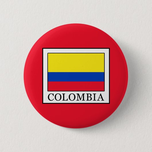 Colombia Ronde Button 5,7 Cm (Voorkant)
