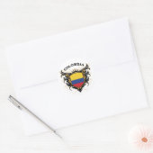 Colombia Ronde Sticker (Envelop)
