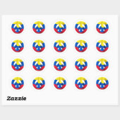 Colombia Ronde Sticker (Vel)