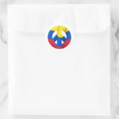 Colombia Ronde Sticker (Tas)