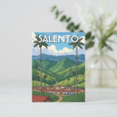 Colombia Salento Briefkaart (Staand voorkant)
