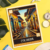 Colombia |  schilderij briefkaart