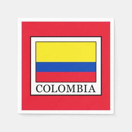 Colombia Servetten (Voorkant)