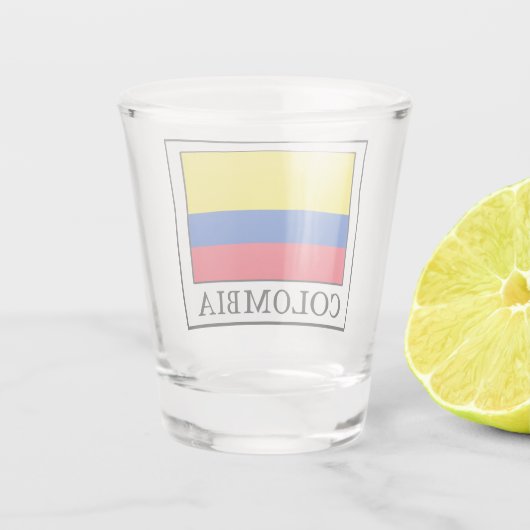Colombia Shot Glas (Achterkant)