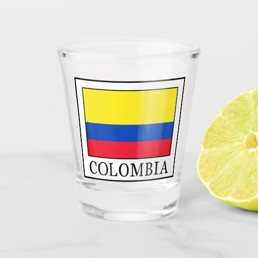 Colombia Shot Glas (Voorkant)