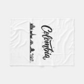 Colombia Skyline Travel Vacation Outfits  Fleece Deken (Voorkant (Horizontaal))