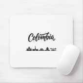 Colombia Skyline Travel Vacation Outfits  Muismat (Met muis)