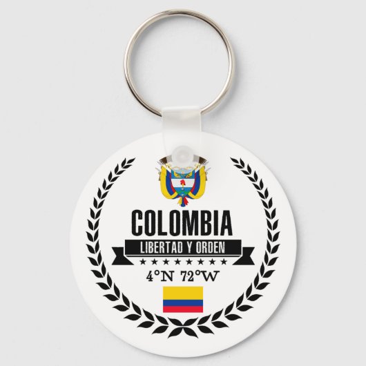 Colombia Sleutelhanger (Voorkant)