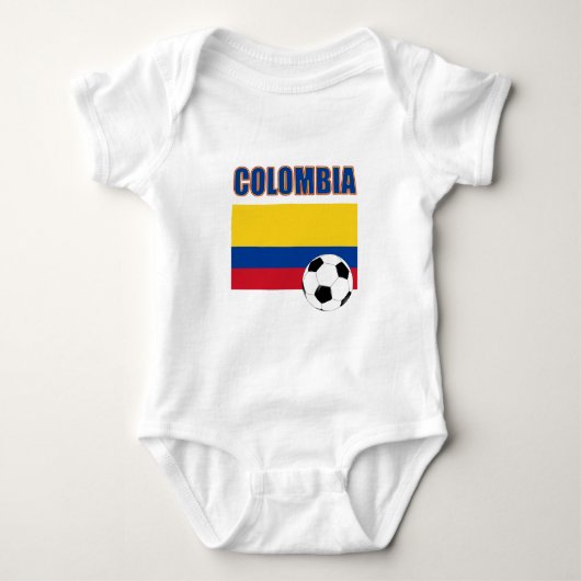 Colombia Soccer 4032 Romper (Voorkant)