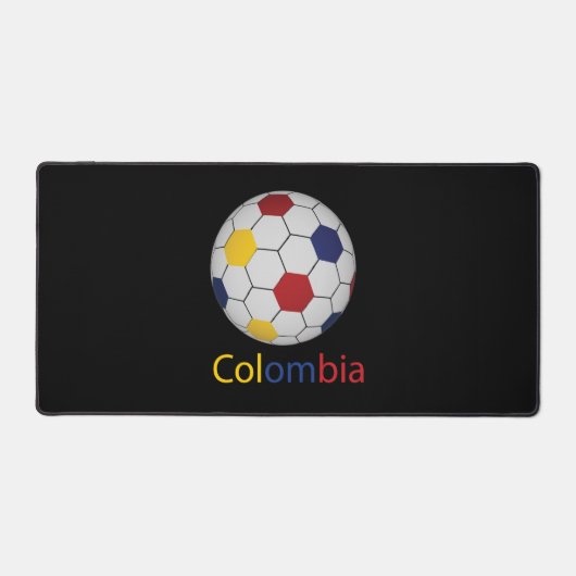 Colombia Soccer Bureaumat (Voorkant)