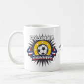 Colombia Soccer Burst Koffiemok (Links)