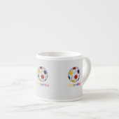 Colombia Soccer Espresso Kop (Voorkant rechts)