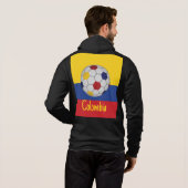Colombia Soccer Hoodie (Achterkant volledig)