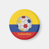 Colombia Soccer Magneet (Voorkant)