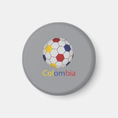 Colombia soccer magneet (Voorkant)