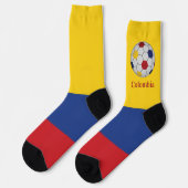 Colombia Soccer Poster Sokken (Links)